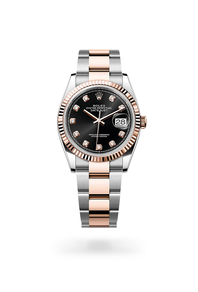 Rolex Oyster, 36 mm, Oystersteel and Everose gold M126231-0020