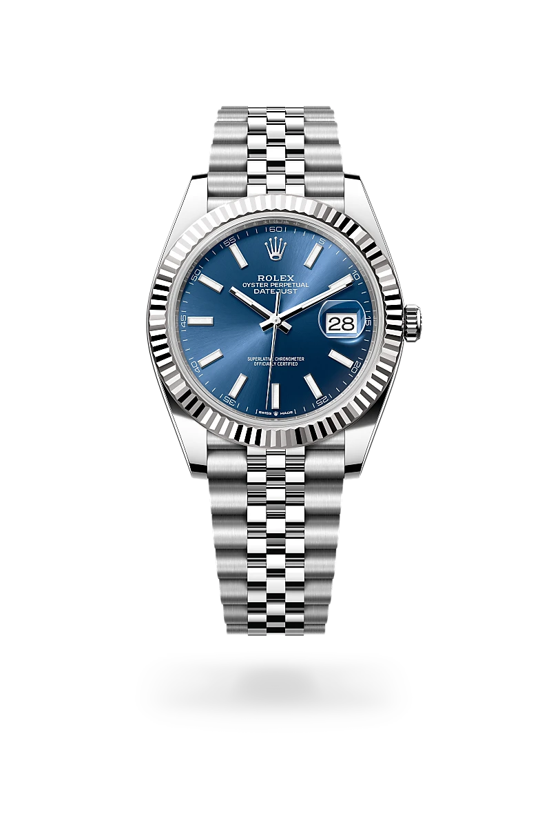 Rolex Oyster, 41 mm, Oystersteel and white gold M126334-0002