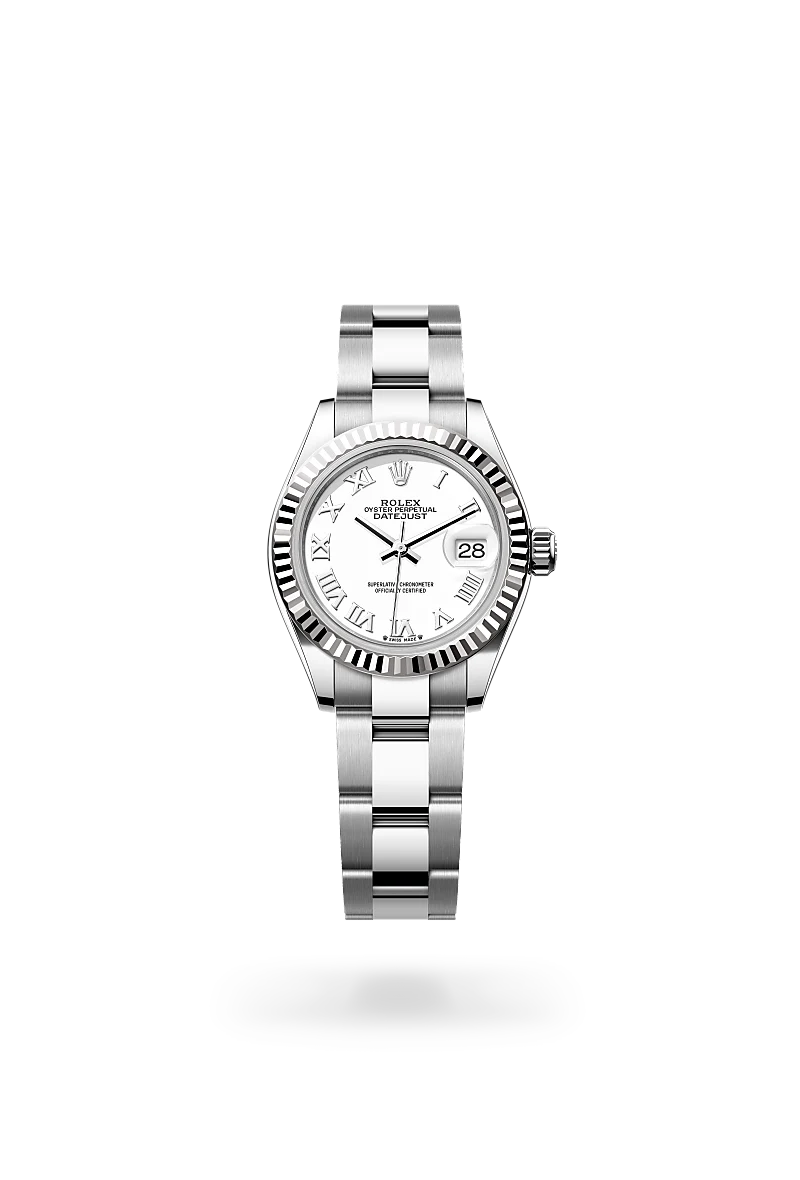 Rolex Oyster, 28 mm, Oystersteel and white gold M279174-0020